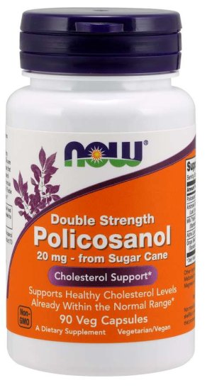 (image for) Now Foods Policosanol 20 mg - 90 Veg Capsules