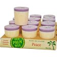 Aloha Bay Eco Palm Wax Candle Peace 12 Count