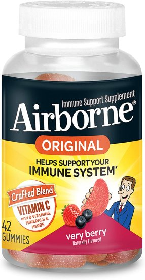 (image for) Airborne Original Very Berry 42 Gummies