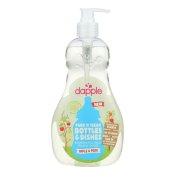 Dapple Baby Bottle and Dish Liquid Soap Apple Pear 16.6 oz