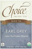 Choice Organic Teas - Earl Grey Tea - 16 Tea Bags