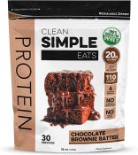 Clean Simple Eats Chocolate Brownie Batter Whey Protein 30 Servings