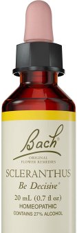 Bach Original Flower Remedy Dropper Scleranthus Flower 20 ml