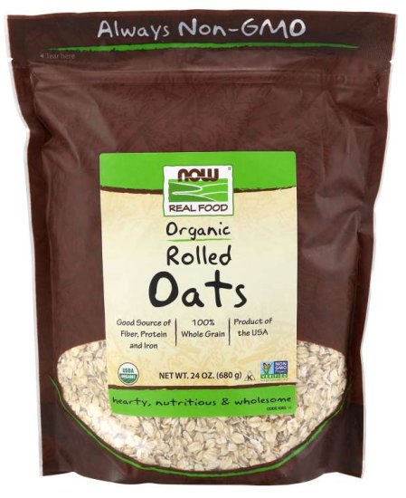 (image for) Rolled Oats Certified Organic - 24 oz