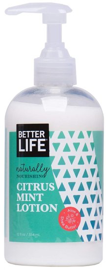 (image for) Better Life Natural Hand and Body Lotion Citrus Mint 12oz