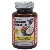 Yerba Prima Veggie Capsules Activated Coconut Charcoal 60ct