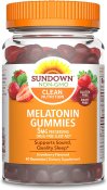 Sundown Naturals Melatonin Gummies 60 Count