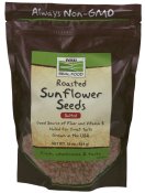 Now Foods Sunflower Seeds Roasted Salted 16 oz