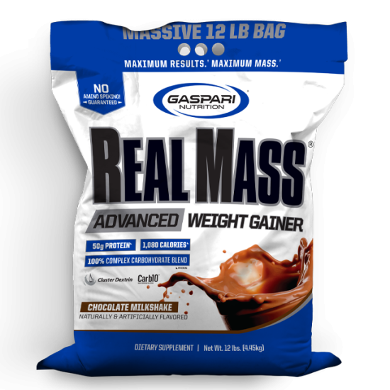 (image for) Gaspari Nutrition Real Mass 12 lbs Chocolate Ice Cream