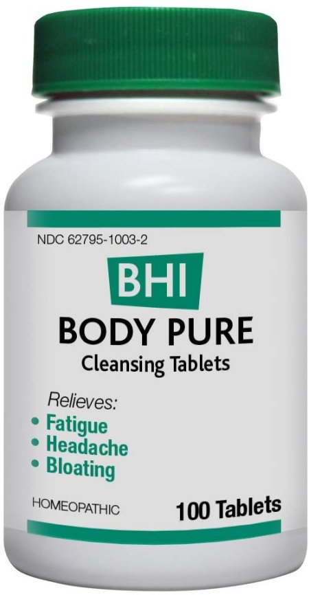 (image for) Bhi Medinatura Body Pure Cleansing 100 Tablets