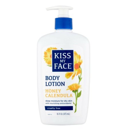 (image for) Kiss My Face Body Lotion Honey Calendula 16 fl oz (473 ml)