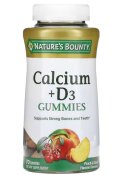 Nature's Bounty Calcium + Vitamin D3 Gummies 70 Count