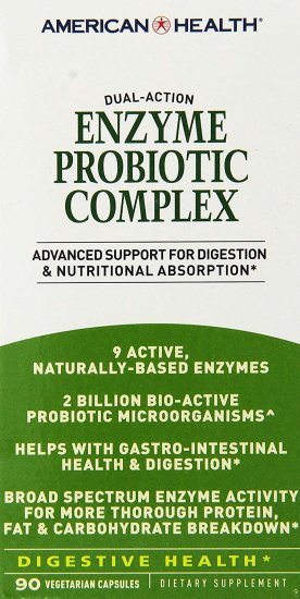 (image for) American Health Enzyme Probiotic Complex 90 ct