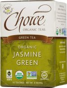 Choice Organic Teas Green Tea Organic Jasmine Green 16 Bags