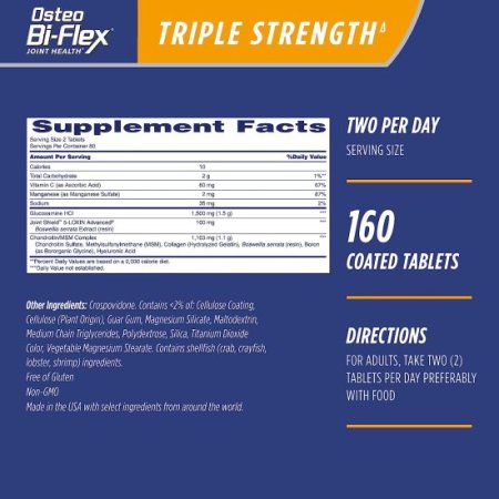 (image for)  Osteo Bi-Flex Triple Strength Twinpack 80x2 80x2