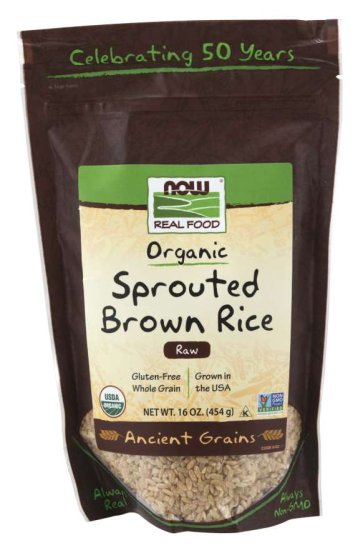 (image for) Now Foods Sprout Brown Rice Organic 16 oz