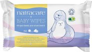 Natracare Organic Cotton Baby Wipes 50 Count