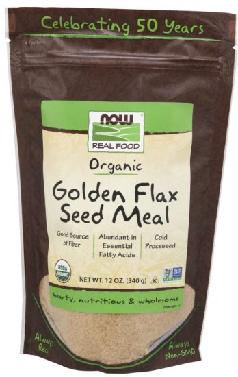 (image for) Golden Flax Seed Meal Organic - 12 oz