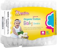 Maxim Hygiene Organic Baby Cotton Swabs 50 Pack