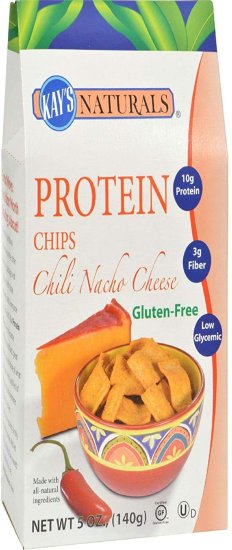 (image for) Kay\'s Naturals Protein Chips Chili Nacho Cheese 5 oz.