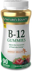 (image for) Nature's Bounty B-12 Gummies 90 Count