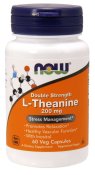 (image for) Now Foods L-Theanine 200 mg - 60 Veg Capsules