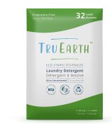 Tru Earth Hypoallergenic Fragrance Free Laundry Detergent 32 Count