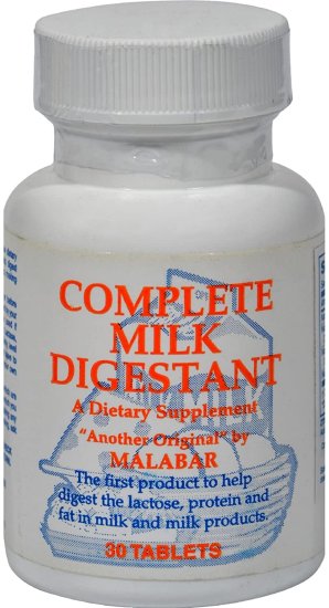 (image for) Malabar Complete Milk Digestant 30 Tablets