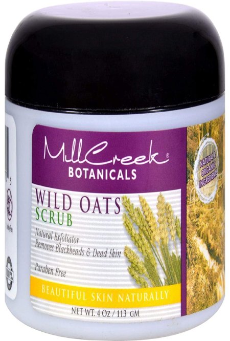 (image for) Mill Creek Botanicals Wild Oats Scrub 4 oz