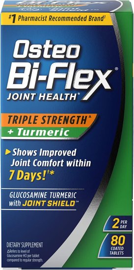 (image for)  Osteo Bi-Flex Triple Strength + Turmeric 80 Count