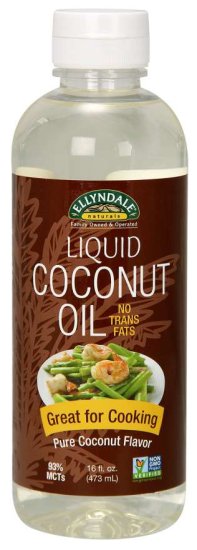 (image for) Liquid Coconut Cooking Oil - 16 fl. oz