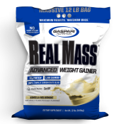 Gaspari Nutrition Real Mass Rich Vanilla Milkshake 12 lbs