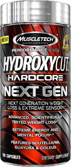 (image for) Hydroxycut Next Gen 100 Capsules