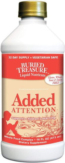 (image for) Buried Treasure Added Attention Support for Children 16 oz