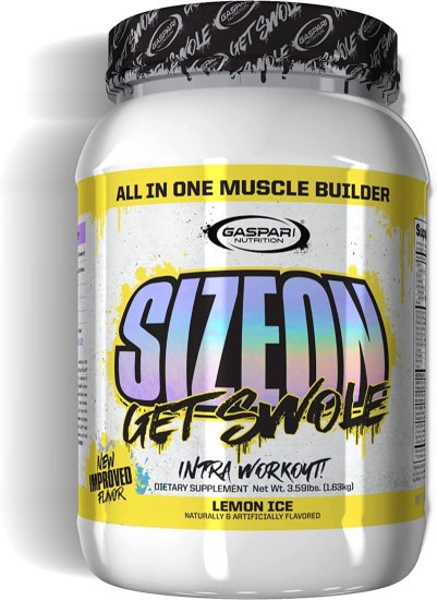 (image for) Gaspari Nutrition Maximum Performance SizeOn 3.49 lbs Arctic Lemon Ice