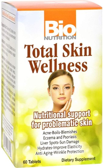 (image for) Bio Nutrition Total Skin Wellness 60 Tablets