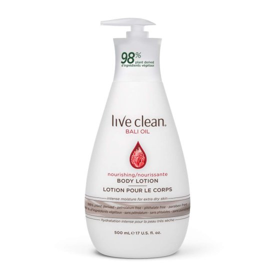 (image for) Live Clean Bali Oil Nourishing Body Lotion 17 Oz