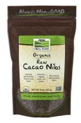 Now Foods Cacao Nibs Raw (Organic) 8 oz