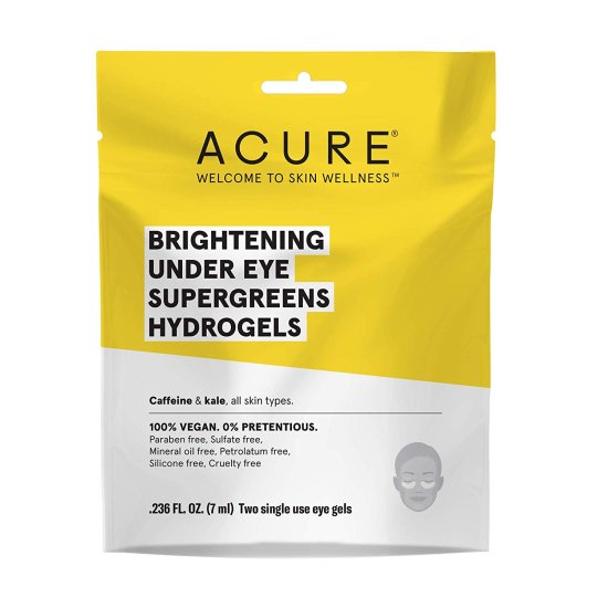 (image for) Acure Hydrogels Brightening Under Eye Super Greens 12 Masks