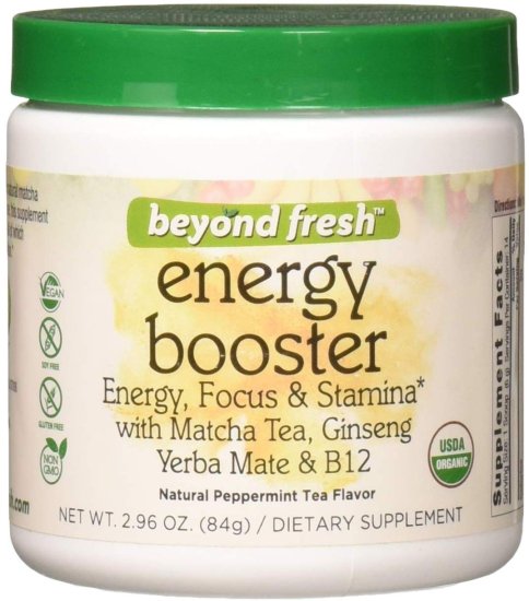 (image for) Beyond Fresh Energy Booster Peppermint Tea Flavor 14 servings