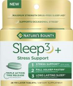 Nature's Bounty Sleep3 + Stress Support 28ct