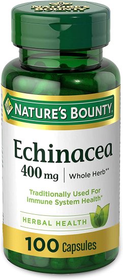 (image for) Nature\'s Bounty Echinacea 400 mg. 100 Count