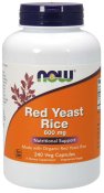 Red Yeast Rice 600 mg - 240 Veg Capsules