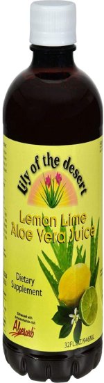 (image for) Lily of the Desert Aloe Vera Juice Lemon-Lime 32 oz