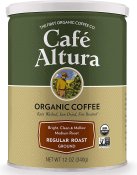 Cafe Altura Organic Coffee Regular Roast 12 oz