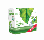 Anumed International Natural Stevia Powder 40 Packets