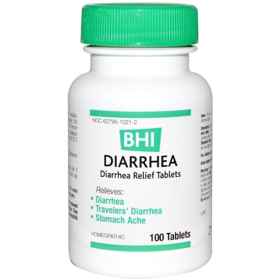 (image for) Bhi Medinatura Diarrhea Relief 100 Tablets