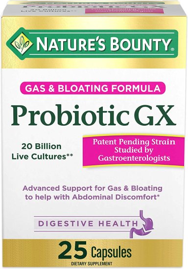 (image for) Nature\'s Bounty Probiotic GX 25ct