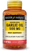 Mason Naturals Garlic Oil 500 Odorless