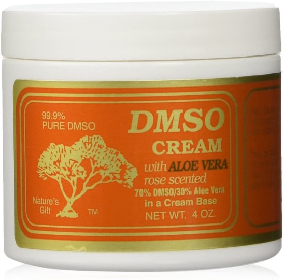 (image for) Dmso Cream With Aloe Vera Rose Scented 4 oz